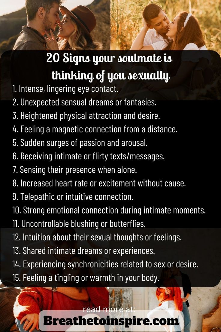 Signs He is Thinking About Yousexually