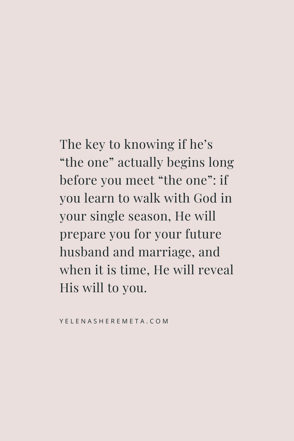 Signs He is Your Husband from God