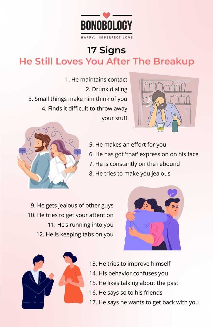 Signs He Still Loves You After Breakup