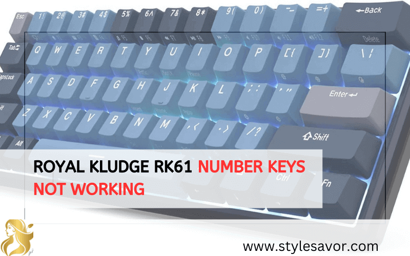 Royal Kludge Rk61 Number Keys Not Working