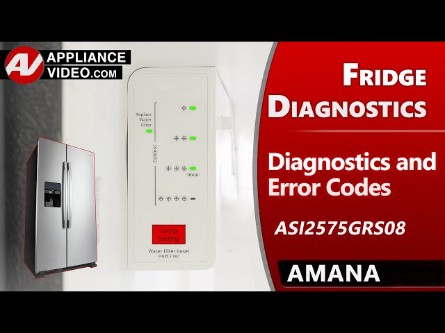 Amana Refrigerator Not Cooling