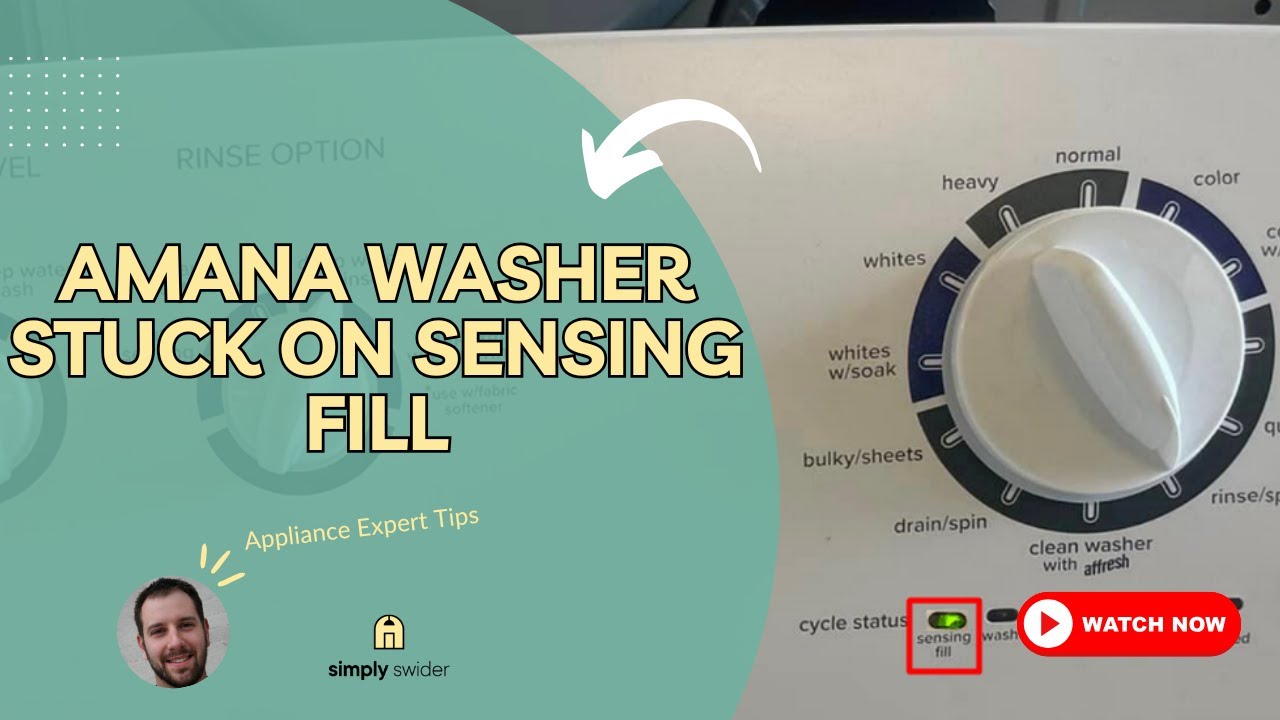 Amana Washer Not Filling With Water