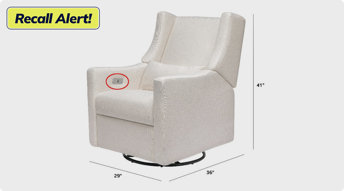 Babyletto Kiwi Glider Not Working