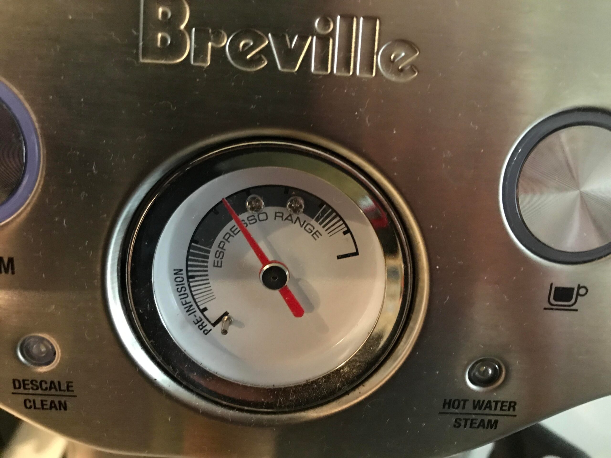 Breville Pressure Gauge Not Working