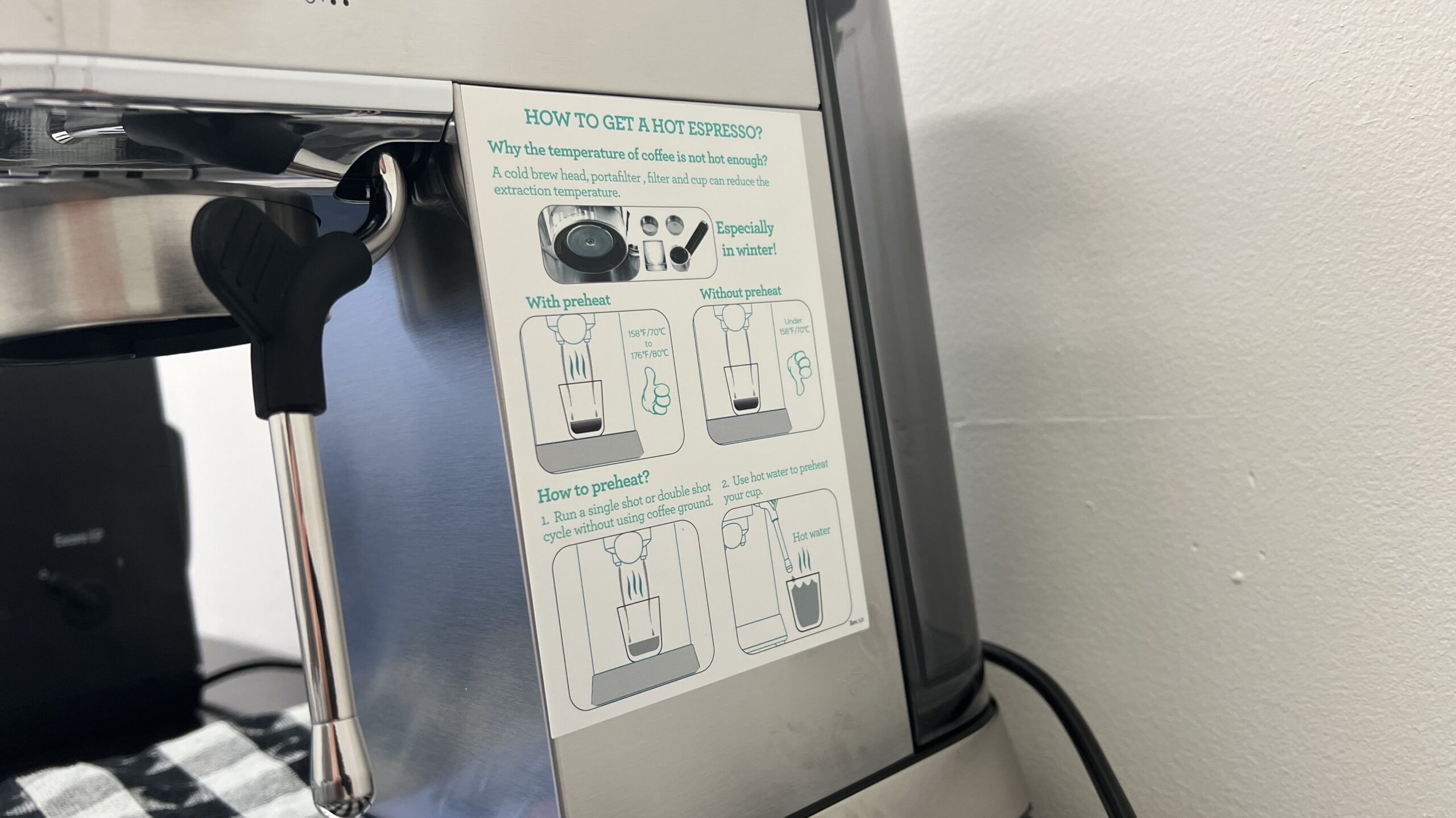 Coffee Machine Not Hot Enough