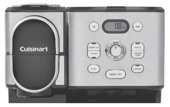 Cuisinart Ss 16 Pod Button Not Working