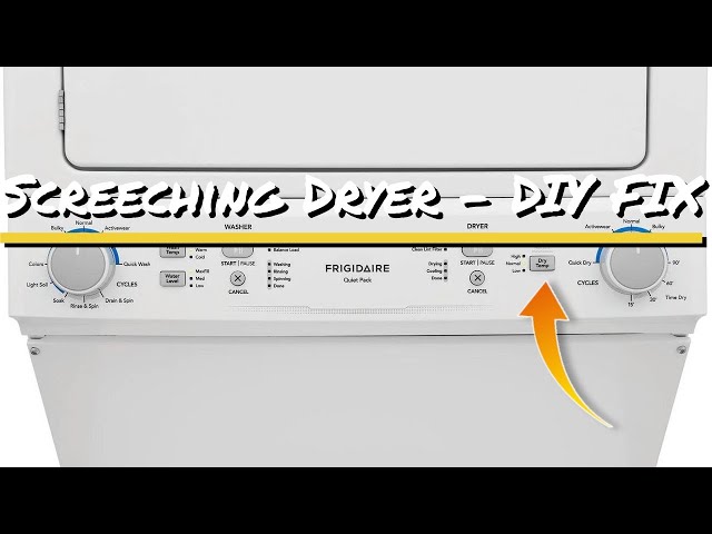 Frigidaire Dryer Not Spinning