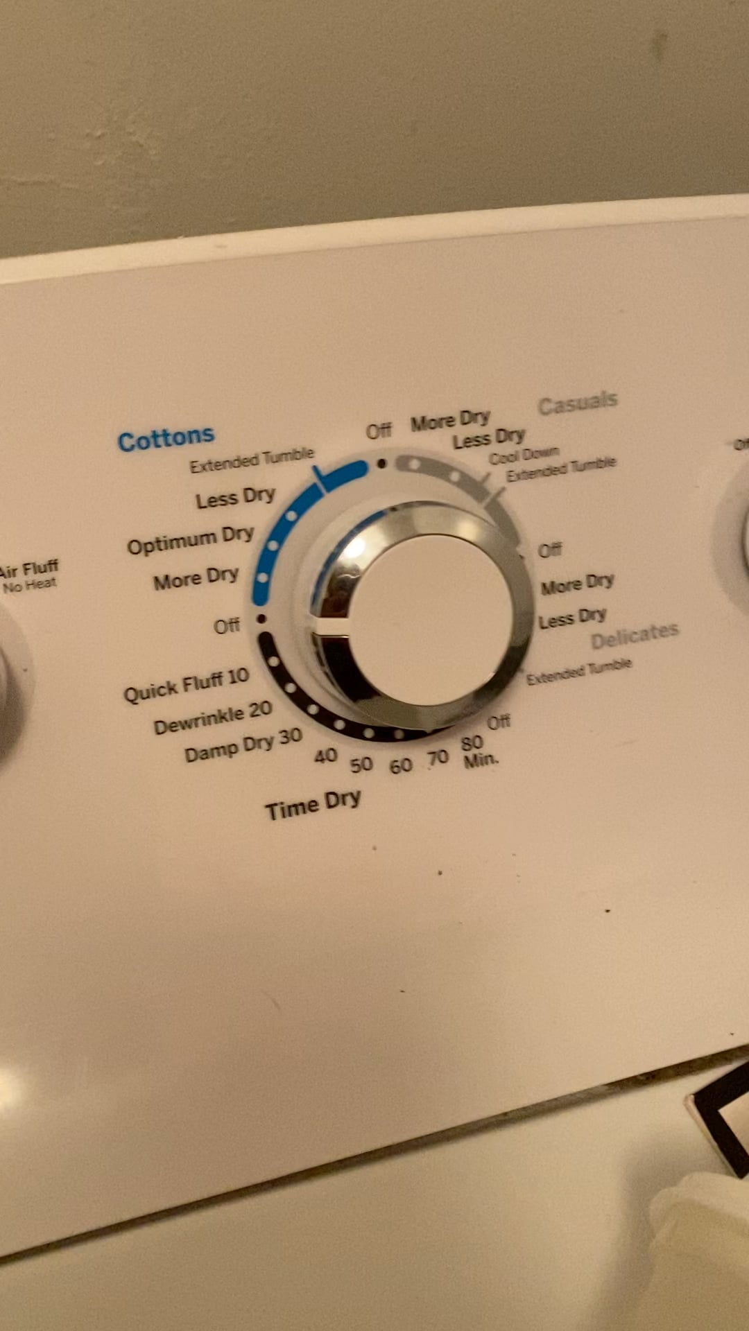 Ge Dryer Knob Not Working