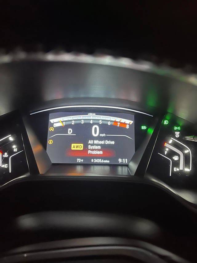 Honda Crv Awd Problems