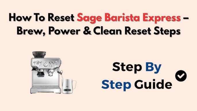 How To Reset Breville Espresso Machine After Cleaning