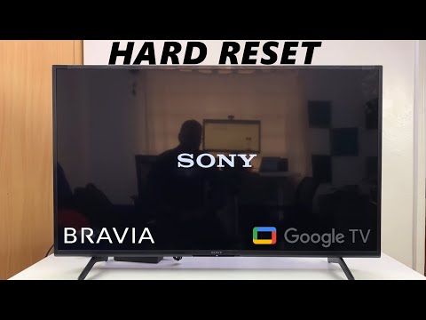 How To Reset Sony Tv