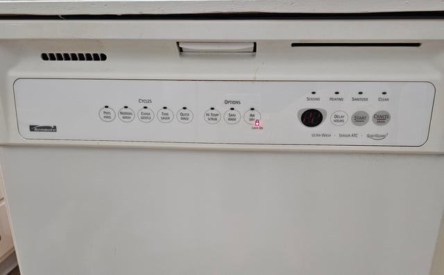 Kenmore Dishwasher Not Washing
