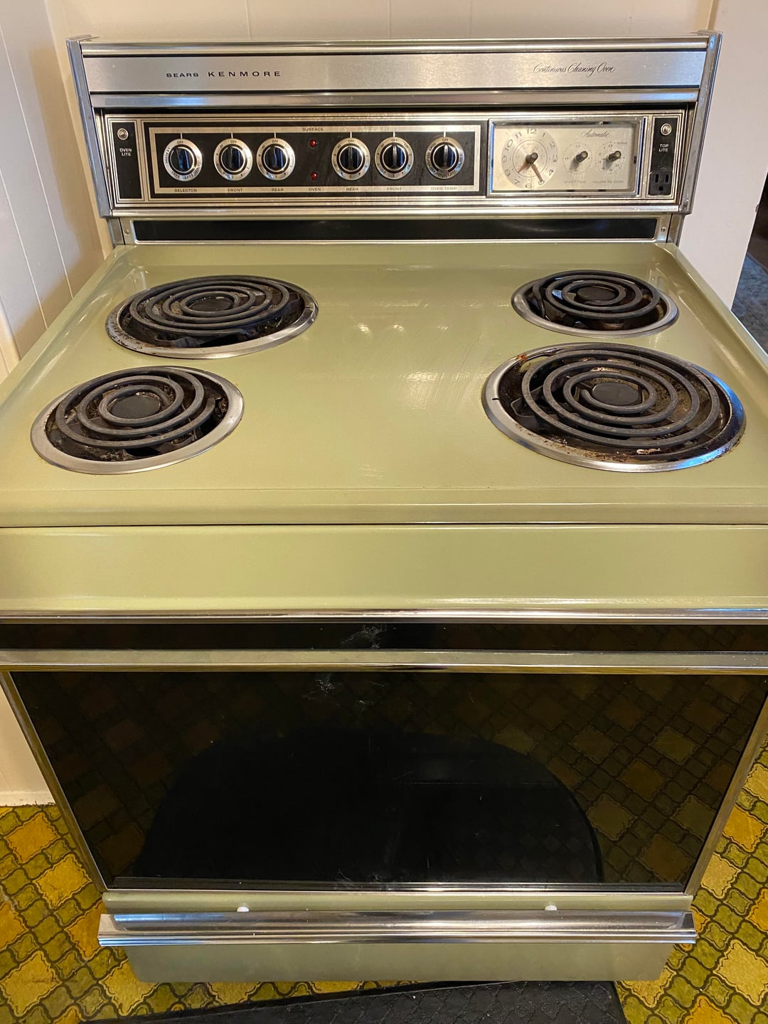 Kenmore Oven Not Showing Time