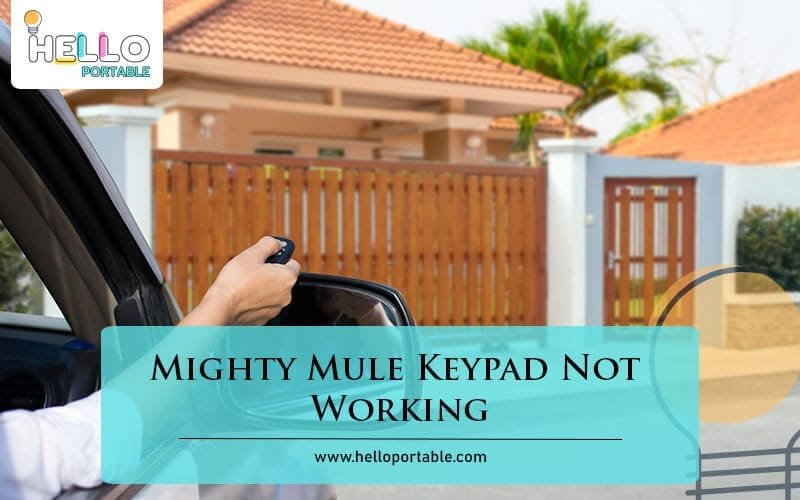 Mighty Mule Keypad Not Working