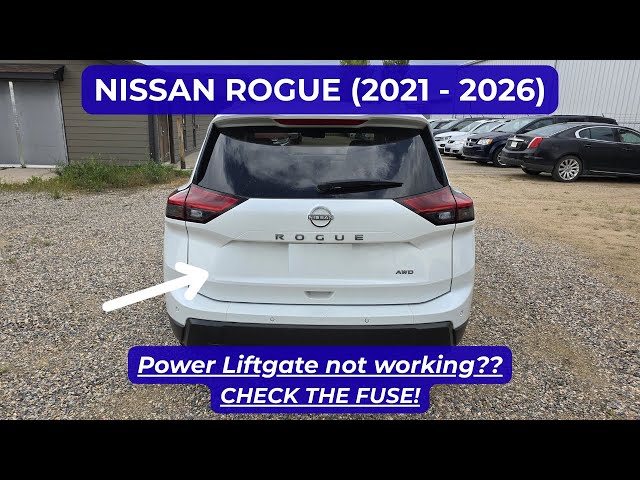 Nissan Rogue Liftgate Problems