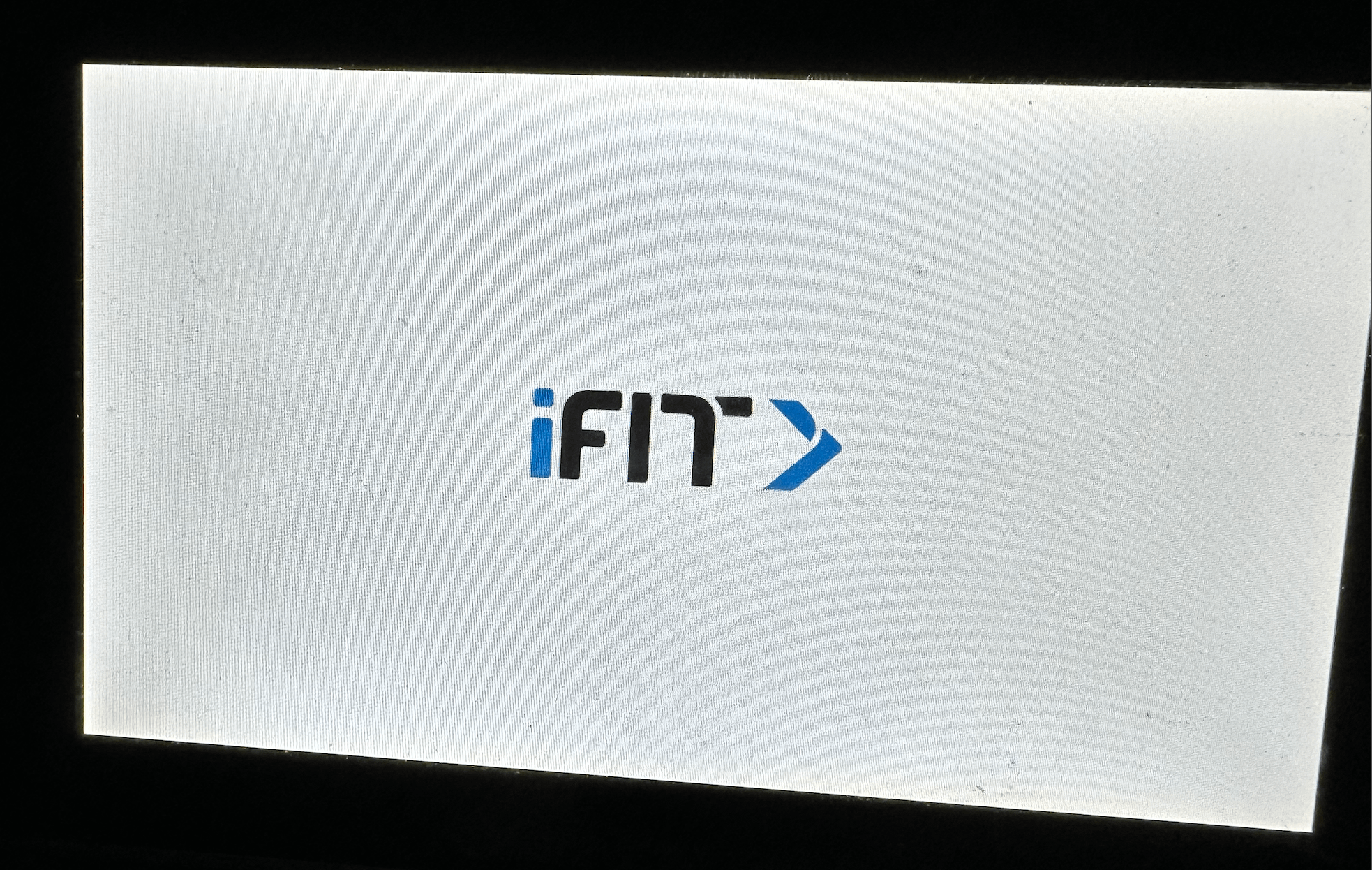 Nordictrack White Screen