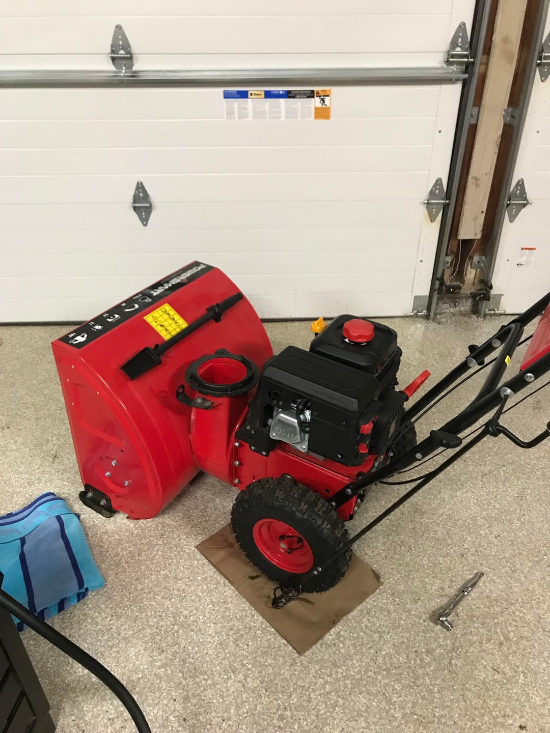 Powersmart Snow Blower Problems