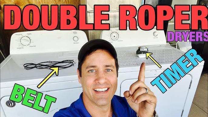 Roper Dryer Not Spinning