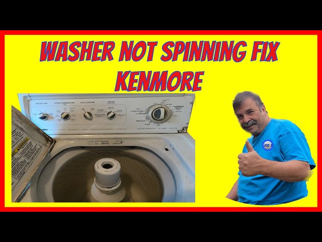 Roper Washer Not Spinning