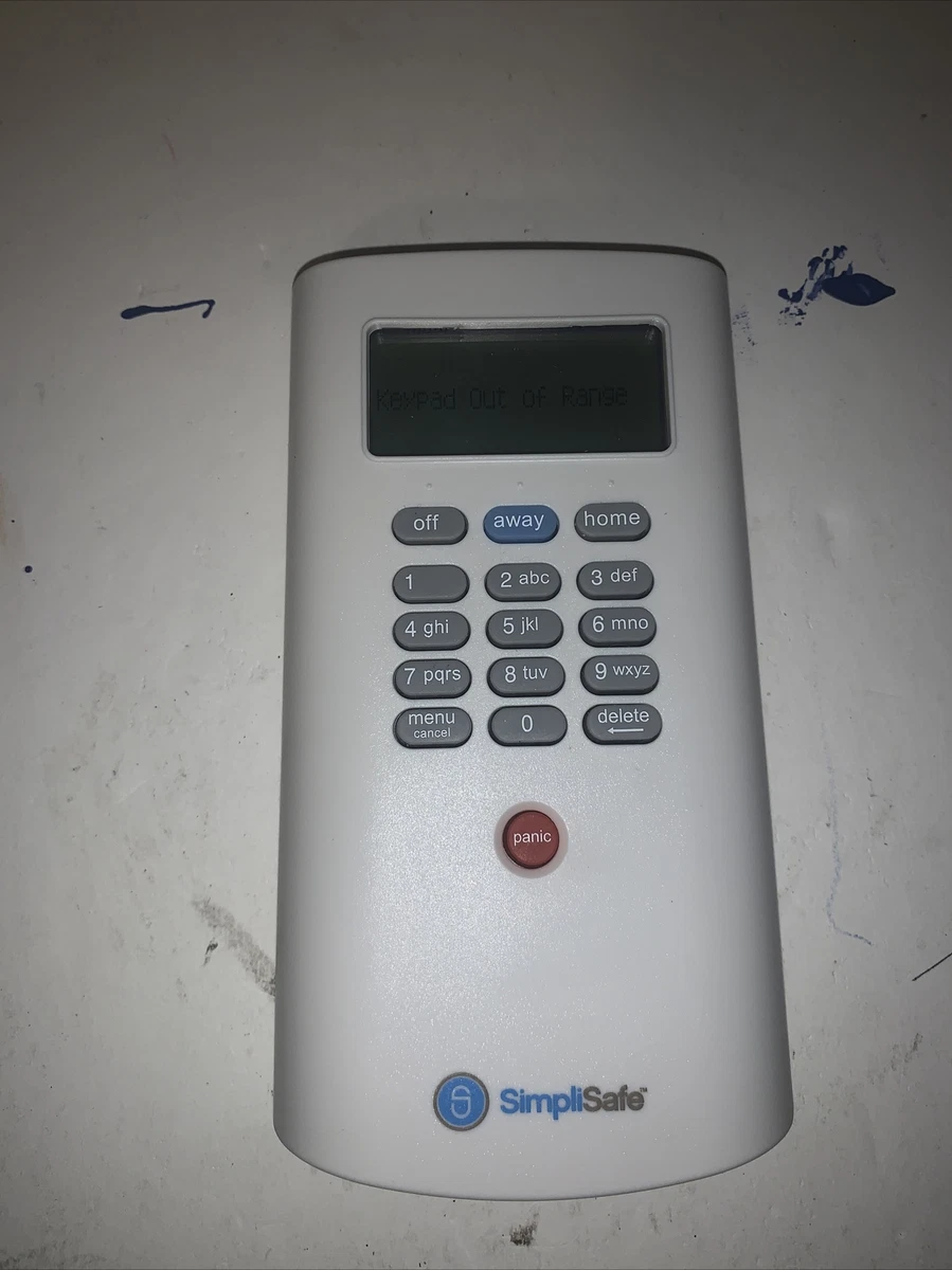 Simplisafe Keypad Not Working