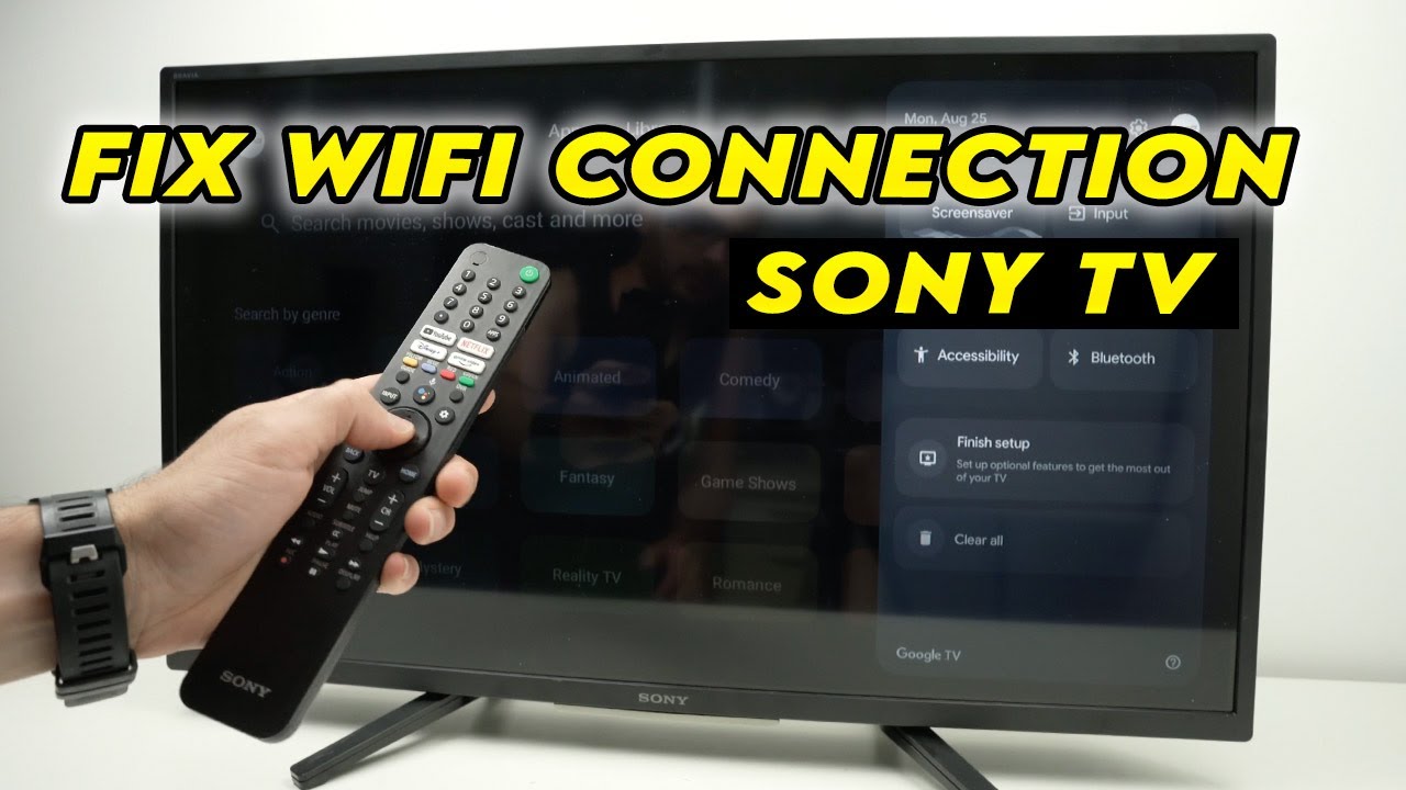 Sony Tv Not Connecting To Wifi