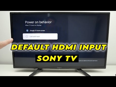 Sony Tv Not Recognizing Hdmi Input
