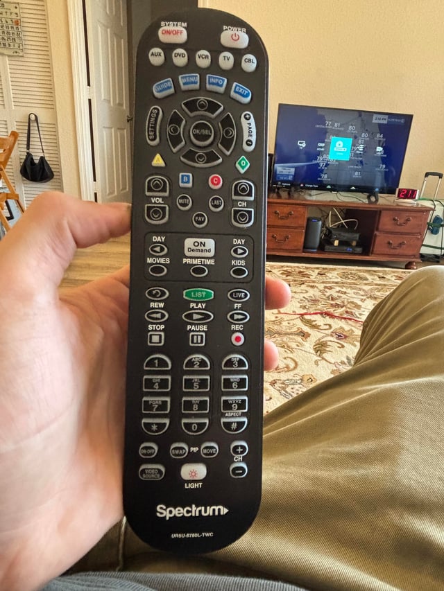 Spectrum Remote Not Working Input Button Red