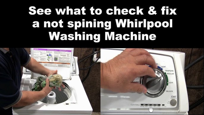 Whirlpool Washer Not Spinning