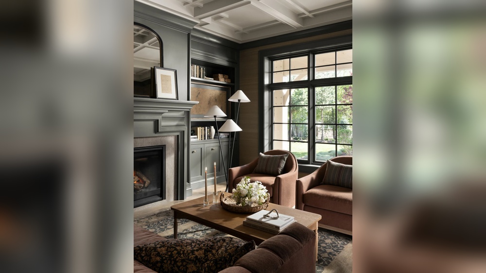 How To Design A Moody Living Room Using Contrast Control And Warm Lighting