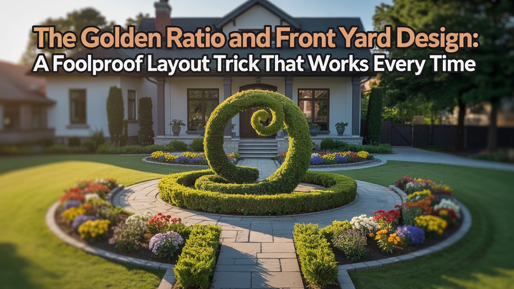 The Golden Ratio And Front Yard Design A Foolproof Layout Trick That Works Every Time