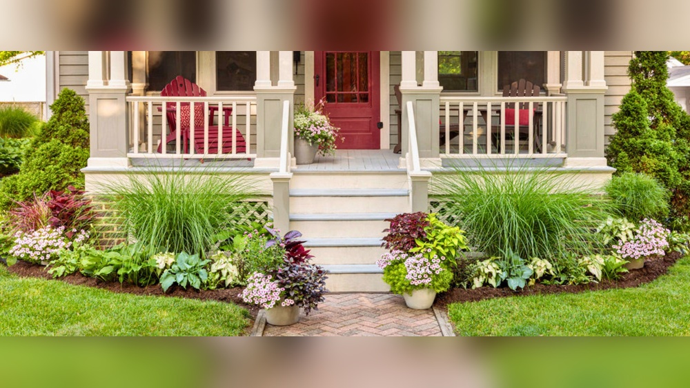 What Well Styled Front Porch Flower Pots Do For Your Homes First Impression
